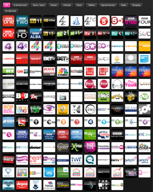 Freesat HD TV Channels List Freesat HD TV Channels Line UP